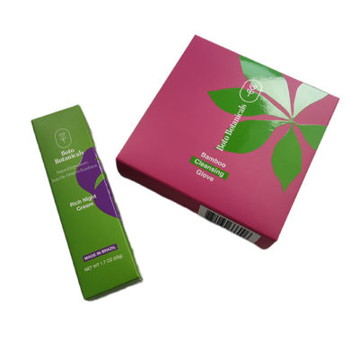 Custom Design Folded Colorful Logo Printed Eye Contact Lenses Paper Box for Packaging