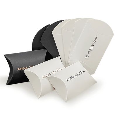 Others Box Type Foldable Packaging Pillow Shaped Kraft Paper Box for Customization