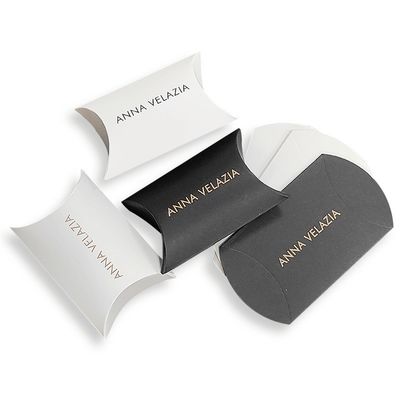 Others Box Type Foldable Packaging Pillow Shaped Kraft Paper Box for Customization