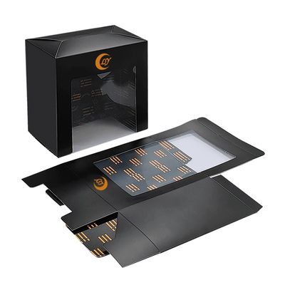 Luxury Custom Logo Baseball Hat Boxes Packaging Baseball Window Paper Foldable Gift Box