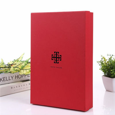 Cardboard Paper Apparel Gift Packaging Boxes With Lids UV Coating Varnish Finish