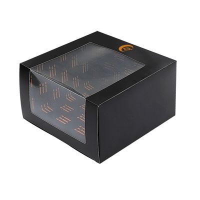 Luxury Custom Logo Baseball Hat Boxes Packaging Baseball Window Paper Foldable Gift Box