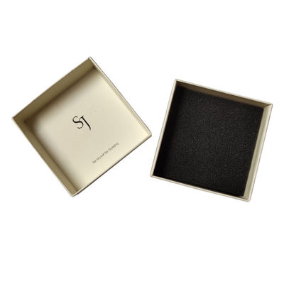Square Lid And Base Box Hot Foil / UV / Varnish Finish Rigid Gift Boxes With Lids