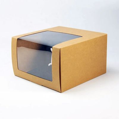 Customized Paper Gift Packaging Boxes Eco Friendly Baseball Cap Packaging Box