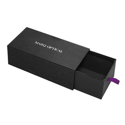 Customer's Specific Requirement Sunglasses Packaging Box with Pull Out Sliding Drawer