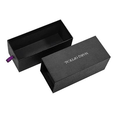 Customer's Specific Requirement Sunglasses Packaging Box with Pull Out Sliding Drawer