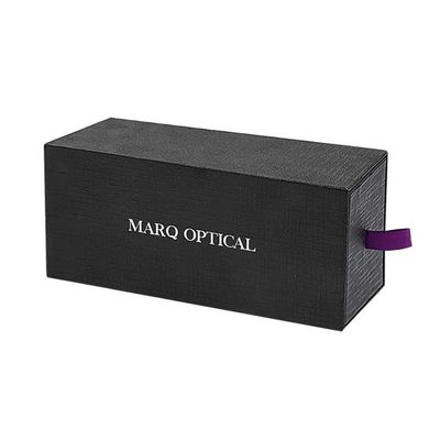 Customer's Specific Requirement Sunglasses Packaging Box with Pull Out Sliding Drawer