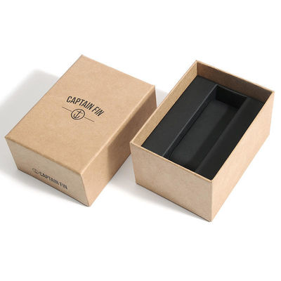 CMYK Rectangle Lid And Base Box Cardboard Paper Empty Wrist Watch Packaging Box