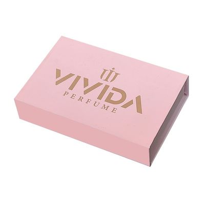 Custom Logo Print Magnetic Book Shape Gift Box for Cologne Perfume and Cosmetics