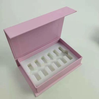 Custom Logo Print Magnetic Book Shape Gift Box for Cologne Perfume and Cosmetics