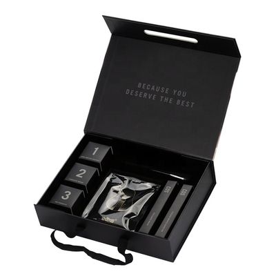 Custom Logo Luxury Magnetic Gift Hamper Box for Large Presents Durable and Elegant
