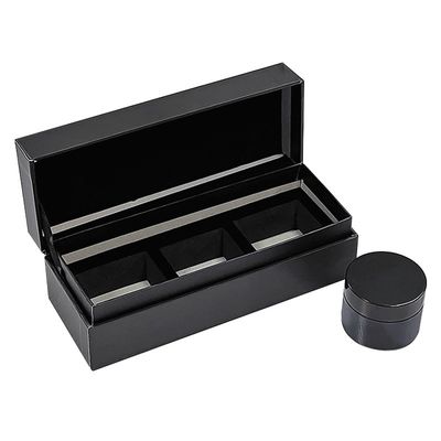 Paper Clamshell Flip Top Candle Box Packaging for Luxury Set Three Candles Gift Craft