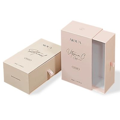 Luxury Glass Fragrance Perfume Bottle Spray Box for Sliding Packaging Cardboard Boxes
