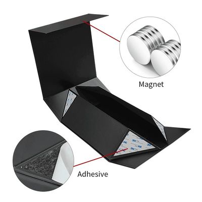 Banquet Glass Set Packaging Box with Custom UV Logo Finish and Foldable Magnetic Closure