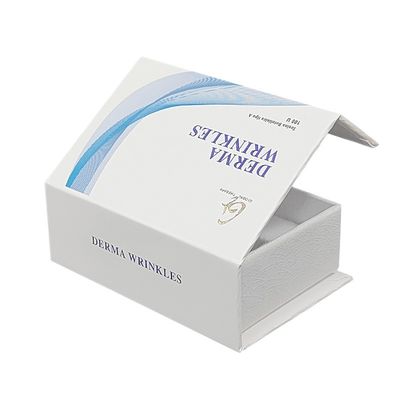 Custom Logo Small Paper Bottle Dropper Wrinkle Cream Serum Packaging Magnetic Gift Box with Magnetic Closure