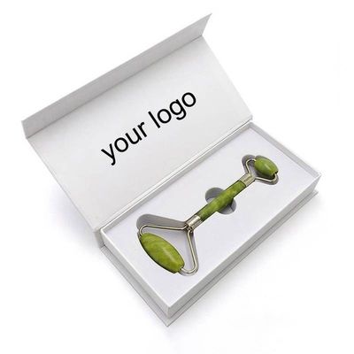 Book Flap Box Custom Logo Printed Magnetic Rigid Box for Guasha Jade Gua Sha Roller Tool
