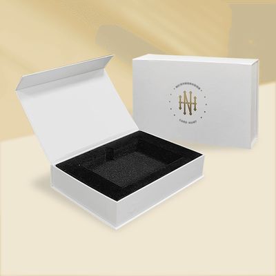 Sponge Liner 8x10 Photo Magnetic Rigid Box Custom Size Packaging for Luxury Albums