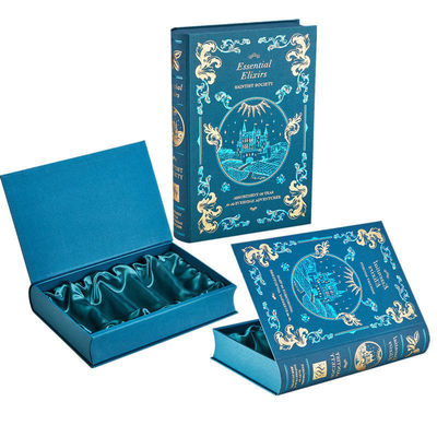Magnet Closure Decorative Book Shape Cardboard Boxes for Customer's Specific Requirement
