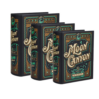 Magnet Closure Decorative Book Shape Cardboard Boxes for Customer's Specific Requirement