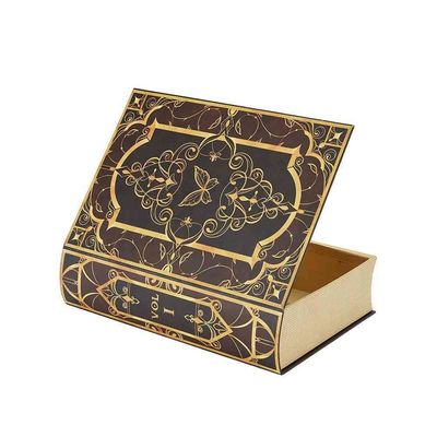Magnet Closure Decorative Book Shape Cardboard Boxes for Customer's Specific Requirement