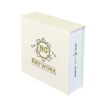 Jewelry Watch Carton Magnetic Packaging Box Rigid White Magnetic Gift Box