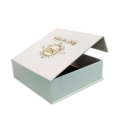 Embossed Magnetic Packaging Box UV Hot Stamping Rigid Paperboard Boxes Packaging
