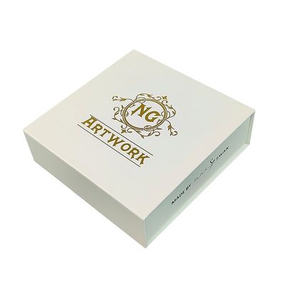 Embossed Magnetic Packaging Box UV Hot Stamping Rigid Paperboard Boxes Packaging