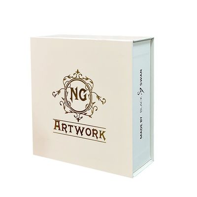 Embossed Magnetic Packaging Box UV Hot Stamping Rigid Paperboard Boxes Packaging