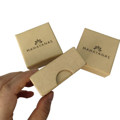 Durable And Stylish Paperboard Packaging Box Jewelry Wedding Ring Paper Box