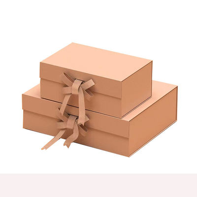 Drawer Style Magnetic Rigid Gift Box Eco Friendly Collapsible Packaging Boxes