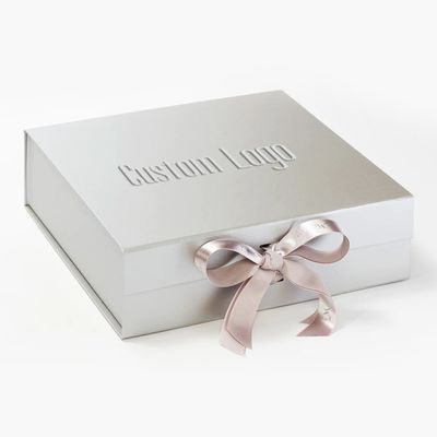 Customized Shape A4 Gift Box With Ribbon And Magnetic Closure For Elegant Packaging