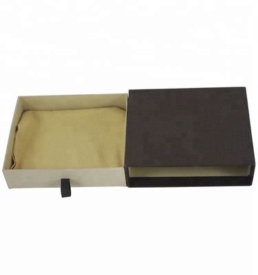Custom Luxury Sliding Drawer Gift Box CMYK PMS Color Recycled Paper Gift Boxes