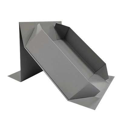 Custom Folding Magnetic  Rigid Collapsible Box With Embossing Printing Handling