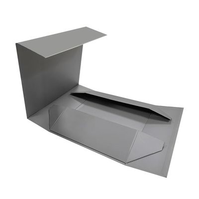 Custom Folding Magnetic  Rigid Collapsible Box With Embossing Printing Handling