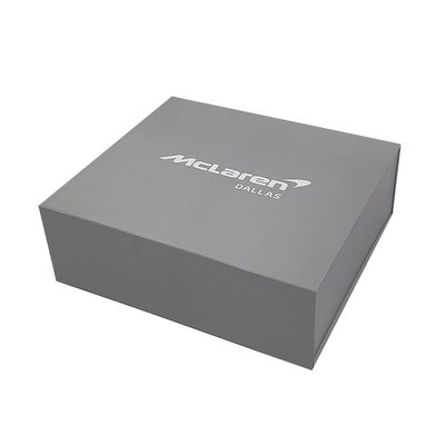 Custom Folding Magnetic  Rigid Collapsible Box With Embossing Printing Handling