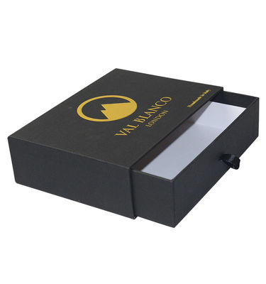 Rigid Drawer Packaging Box With Foam Insert Luxury Jewellery Packaging Box
