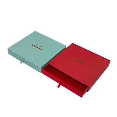 Luxury Cardboard Wallet Packaging Box Drawer Paper Gift Box Packaging Custom Logo