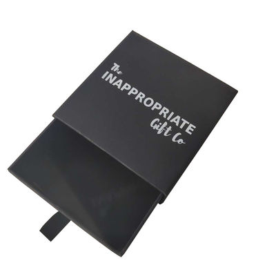 Matte Black Paper Gift Package Box Custom For Jewelry Watch Eyewear