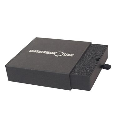 Matte Black Paper Gift Package Box Custom For Jewelry Watch Eyewear