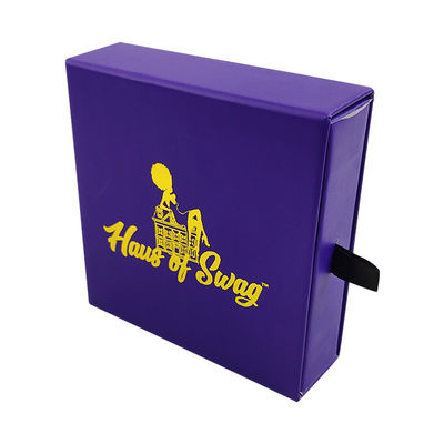 Full Color Printing Eco Friendly Gift Box Packaging Custom Size Drawer Paper Box