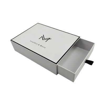 Rigid Embossing Drawer Packaging Box Paperboard Custom Recycled Shipping Boxes