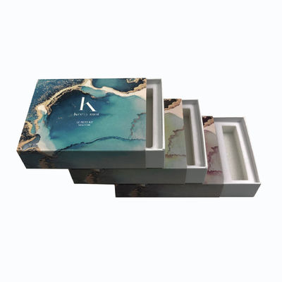 Industrial Craft Sliding Drawer Gift Boxes Paper Lipstick Lip Balm Packaging Boxes