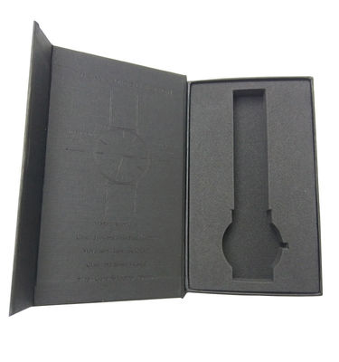 Jewelry Watch Eyewear Packaging Paper Box With Magnetic Closure And EVA Insert