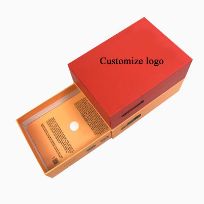 Drawer Box Made of Environmentally Friendly Kraft Paper for Crease Protector Packaging