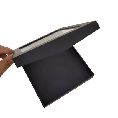 Custom Transparent Gift Paper Packaging Box Cardboard Box With Magnetic Lid