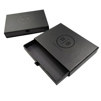 Rigid Boxes Customized Luxury Folding Black Cardboard Magnetic Black Gift Box with Sponge Liner