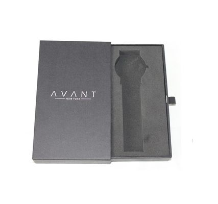 Environmental Protection Matt Lamination Cardboard Hard Black Gift Box for Photo Frame