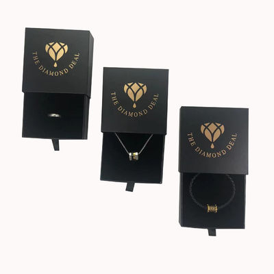 Custom Order Black Exquisite Jewelry Box for Earrings Necklace and Bracelet Display