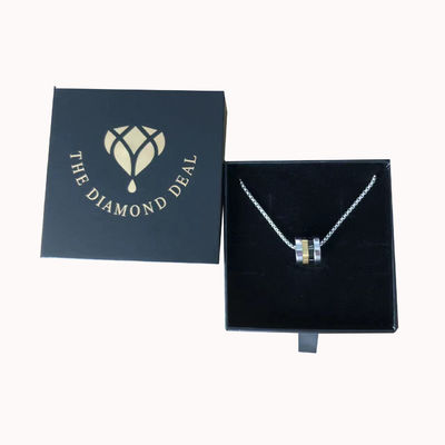 Custom Order Black Exquisite Jewelry Box for Earrings Necklace and Bracelet Display