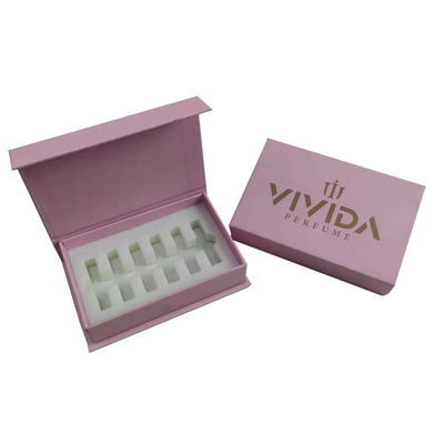 Custom Order Accepted 5ml 8ml 10ml Perfume Gift Sets Packing Boxes with Sponge Liner